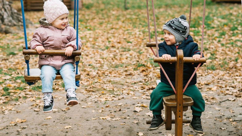 Schommel Kinderen